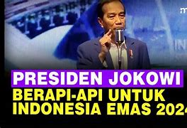 Visi Indonesia Emas 2045 Jokowi